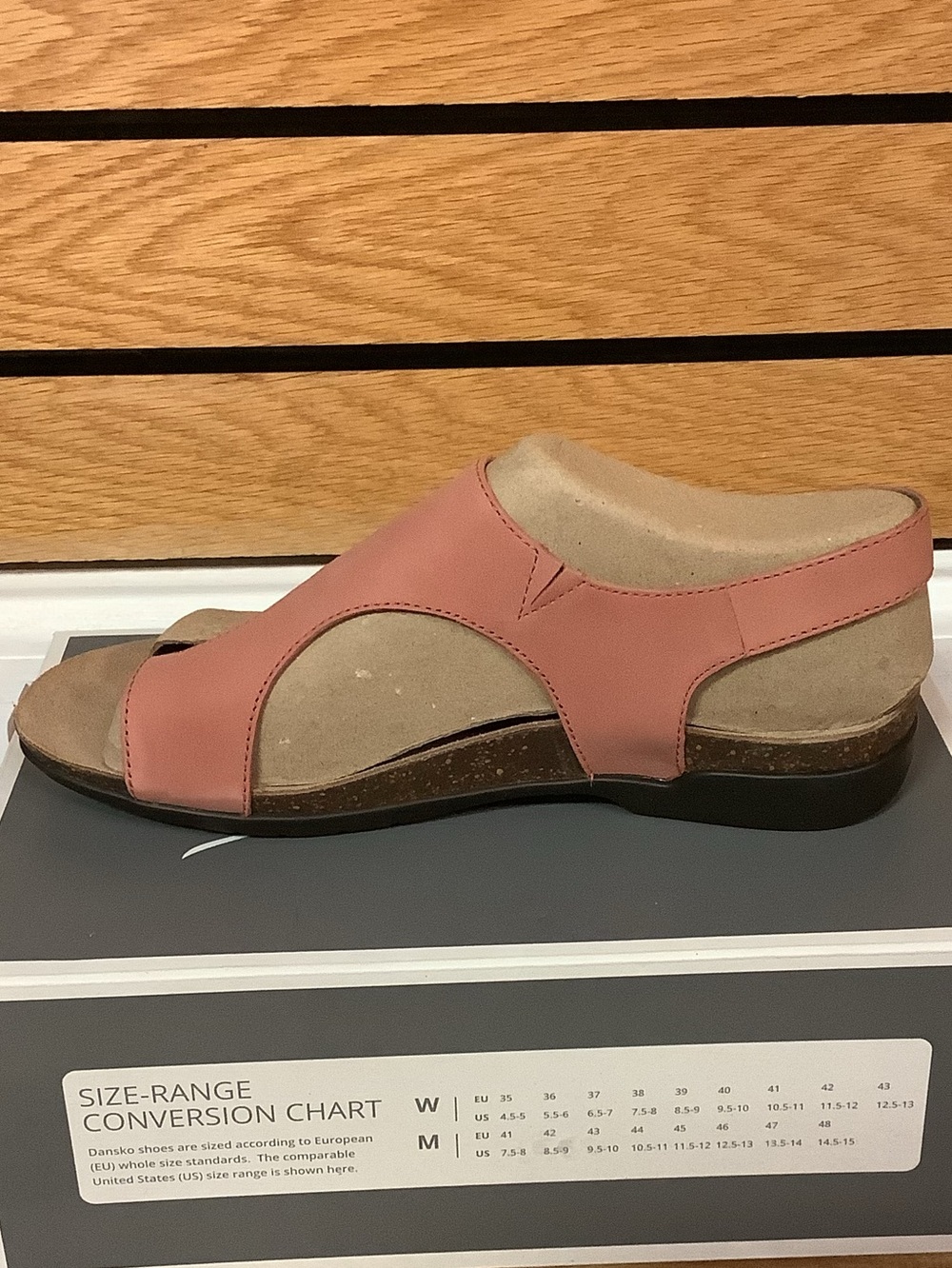 Dansko Reece Nubuck Rose - Picture 3 of 4